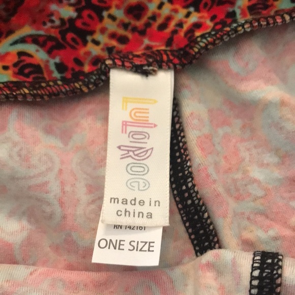 LuLaRoe OS Buttery Soft Leggings - Picture 4 of 6